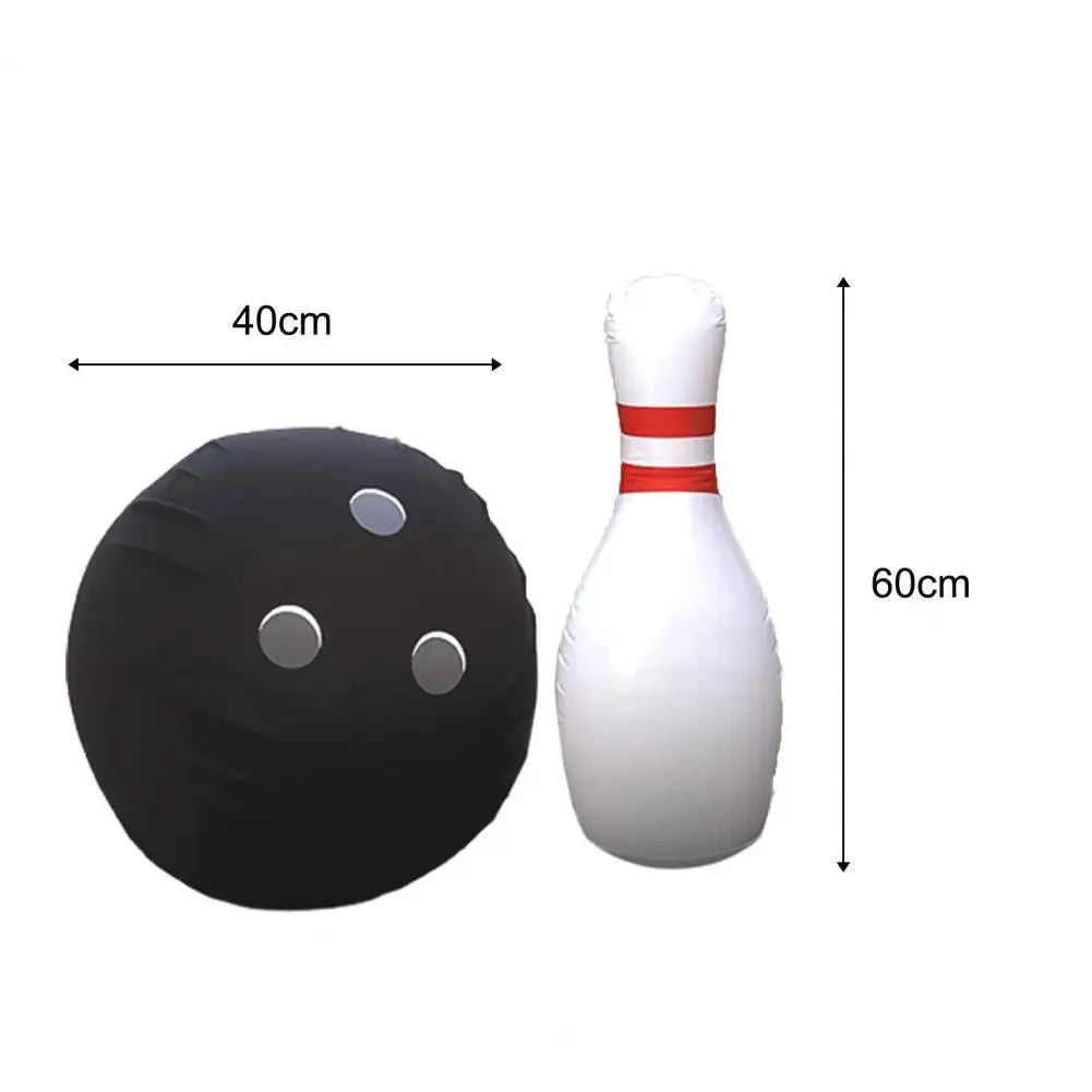 1Set Inflatable Bowling Set For Kids Adults Outdoor Sports Toys Family Lawn Yard Games Parent Child Sports Baby Bowling Toys