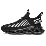 Men's Black Foot Pace Sneaker