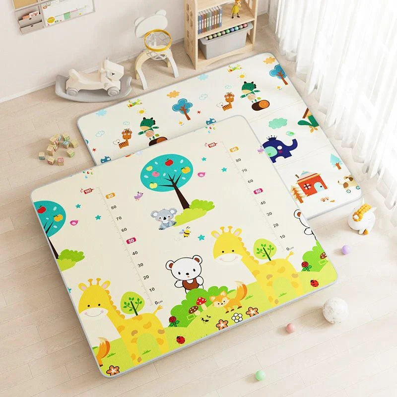 1cm EPE Environmentally Friendly Thick Baby Crawling Play Mats Folding Mat Carpet Play Mat for Children's Safety Mat Rug Playmat