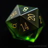 1pc 20 Sided D20 Dice Polyhedral Gemstone Various Shapes Digital D20 DnD Dice for D&D TRPG Magic Tabletop Games Board Games Dice