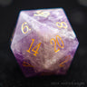 1pc 20 Sided D20 Dice Polyhedral Gemstone Various Shapes Digital D20 DnD Dice for D&D TRPG Magic Tabletop Games Board Games Dice