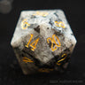 1pc 20 Sided D20 Dice Polyhedral Gemstone Various Shapes Digital D20 DnD Dice for D&D TRPG Magic Tabletop Games Board Games Dice