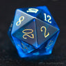 1pc 20 Sided D20 Dice Polyhedral Gemstone Various Shapes Digital D20 DnD Dice for D&D TRPG Magic Tabletop Games Board Games Dice