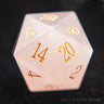 1pc 20 Sided D20 Dice Polyhedral Gemstone Various Shapes Digital D20 DnD Dice for D&D TRPG Magic Tabletop Games Board Games Dice