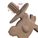 1pcs Silicone Baby Teether BPA Free Baby Toothbrushes Crocodile Koala Toddle Teethering Chew Toys Child teeth brush Products