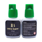 2/5/10 Bottles I-Beauty IB Ultra Super Glue for Eyelash Extensions 5ml IB Green Cap False Lash Glue Makeup Tools Wholesale Shop