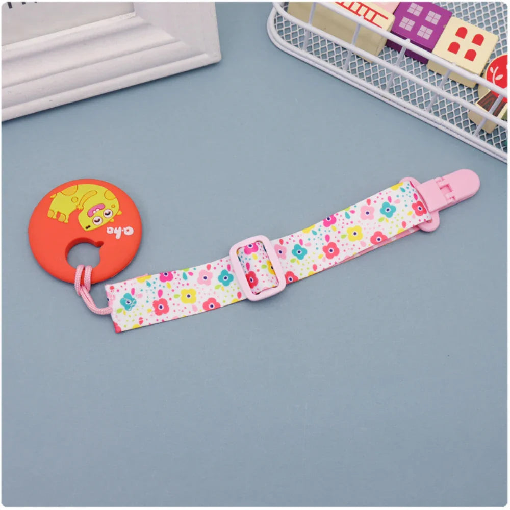 2.5cm Widened Thickened Adjustable Pacifier Chain Baby Gum Toy Lanyard Anti-losing Rope Anti-dropping Pinch Out Portable