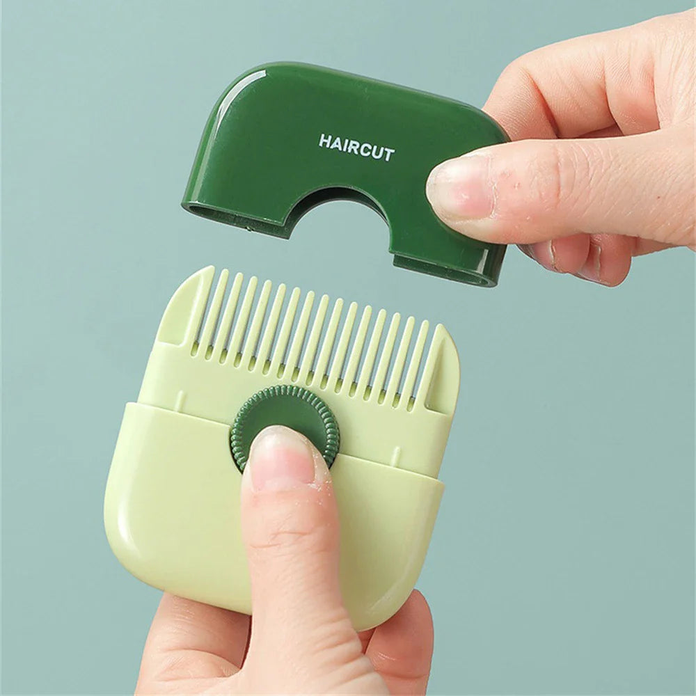 2 In 1 Baby HairCut Hairdressing Comb Trim Bangs And Broken Hair Bangs Trimmer Portable Children's Hair Clipper Baby Care Tool