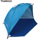 2 Person Beach Tent Outdoor Sports Sunshade Tent Camping Sunshine Shelter for Fishing Picnic Beach Park