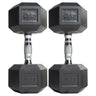 (2 pack) Barbell, 45lb Coated Hex Dumbbell, Single