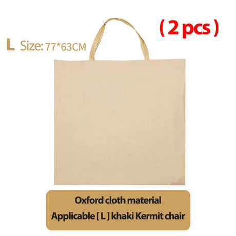 2 size 3 Color Camping Kermit Chair Storage Bag Folding Chair Tote Bag (black khaki green)