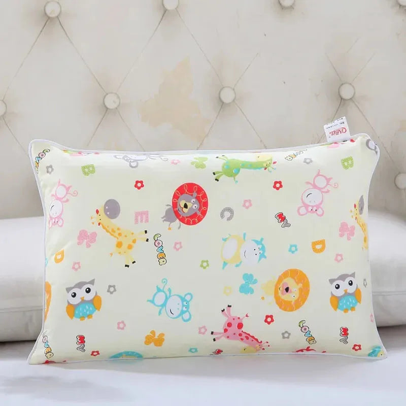 20 Colors 29x45cm Kids Pillow Case Cartoon Zoo Baby Pillowcase Comfortable Infant Rectangle Pillowslip Children Pillow Dust Cove