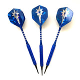 2020 new 3pcs soft tip darts 14g dart pin throwing tip soft tip dart shaft beautiful blue