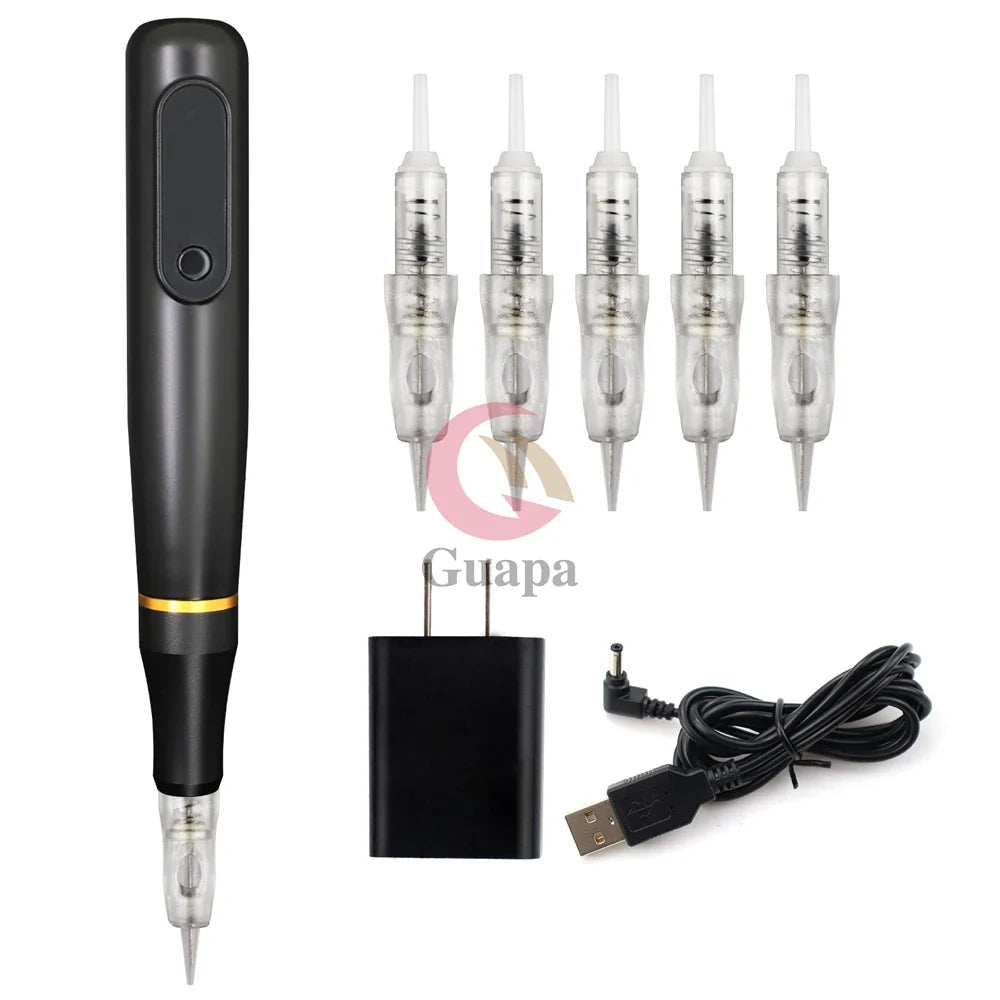 2021 Multifunctional Microshading Tattoo Pen Professional Permanent Makeup Device Digital Tattoo Machine For Eyebrow Lips Tattoo