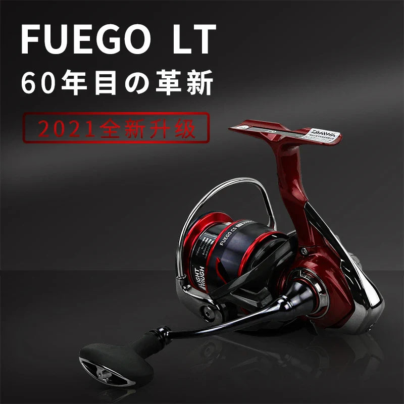 2021 NEW Daiwa Fuego CS LT Spinning Fishing Reel  Baitcasting Reel 6+1BB Max Drag 12KG Spinning Wheel