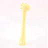 2021 NEW Silicone Spoon Giraffe Bpa Free 1Pc Feeder Fork Two In One Safety Tableware Infant Learning Spoons Teether Utensil