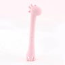 2021 NEW Silicone Spoon Giraffe Bpa Free 1Pc Feeder Fork Two In One Safety Tableware Infant Learning Spoons Teether Utensil