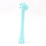 2021 NEW Silicone Spoon Giraffe Bpa Free 1Pc Feeder Fork Two In One Safety Tableware Infant Learning Spoons Teether Utensil