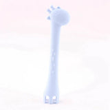 2021 NEW Silicone Spoon Giraffe Bpa Free 1Pc Feeder Fork Two In One Safety Tableware Infant Learning Spoons Teether Utensil