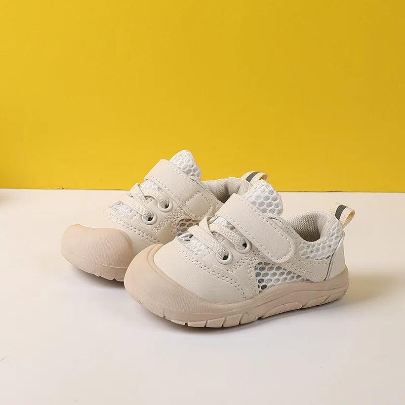 2022 Mesh Children Sneakers Soft Lightweight Baby Boys Girls Sport Shoes Breathable Non Slip Toddler Kids Infant Casual Shoes