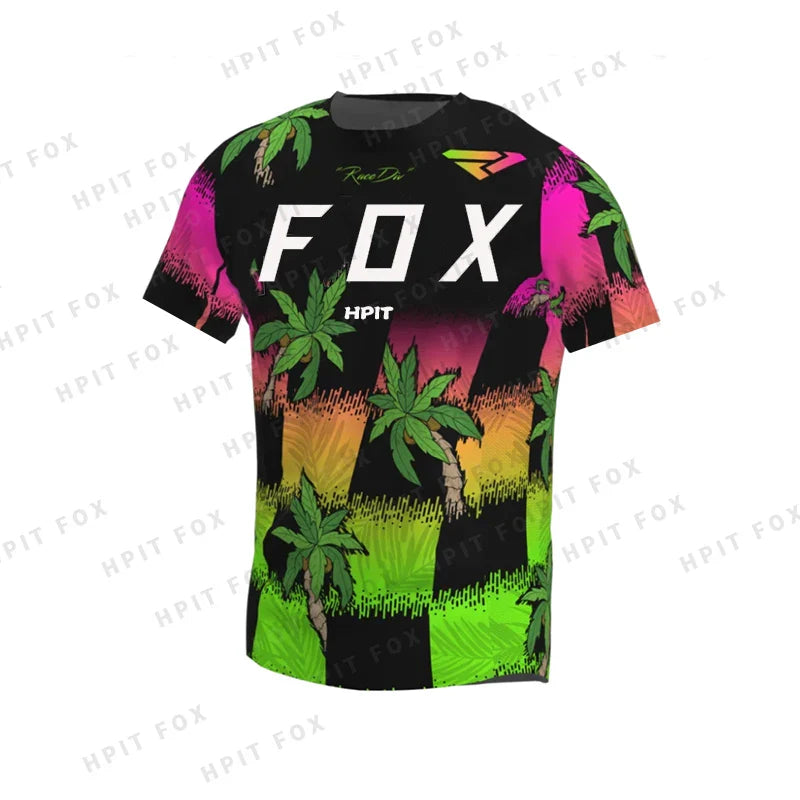 2022 New Motocross  Mtb Downhill Jersey MX Cycling Mountain Bike DH Maillot Ciclismo Hombre Quick Dry Jersey Racing Hpit Fox