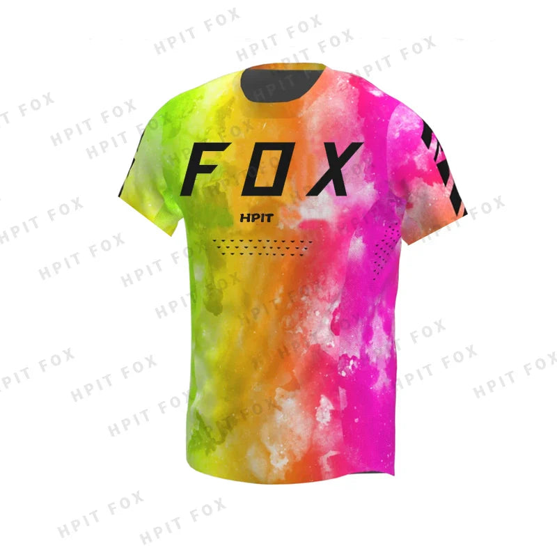 2022 New Motocross  Mtb Downhill Jersey MX Cycling Mountain Bike DH Maillot Ciclismo Hombre Quick Dry Jersey Racing Hpit Fox