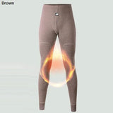 2022 New thermal underwear pants thick wear in very cold Winter underpants for Russian Canada and European men Protect the knee