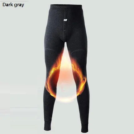 2022 New thermal underwear pants thick wear in very cold Winter underpants for Russian Canada and European men Protect the knee