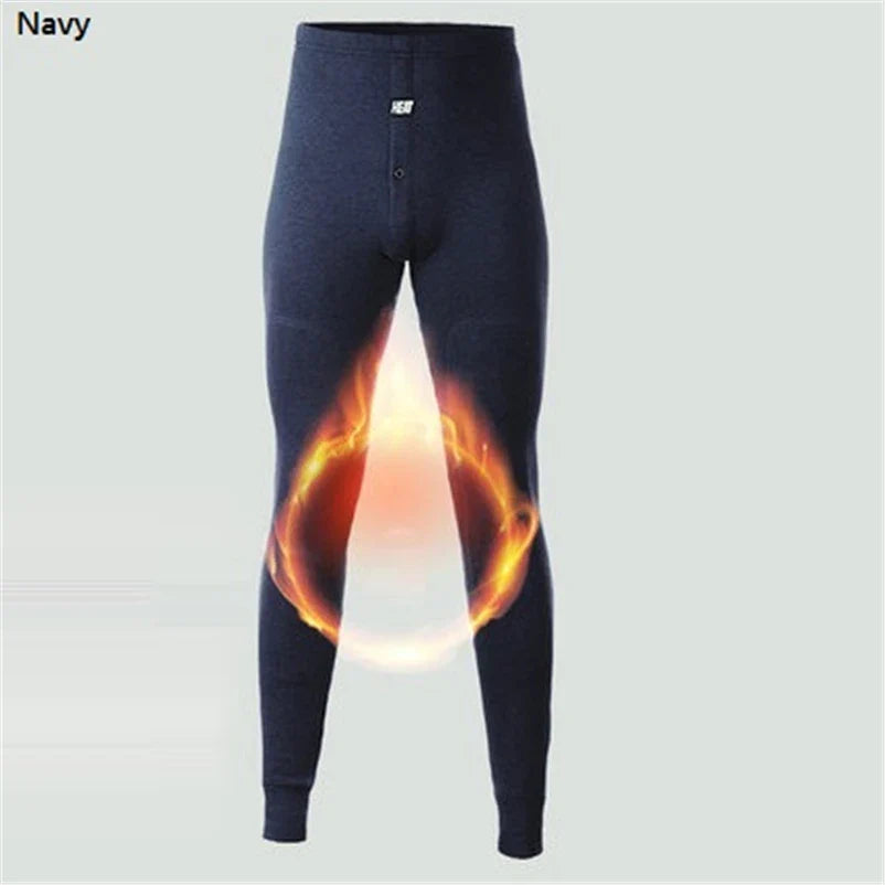 2022 New thermal underwear pants thick wear in very cold Winter underpants for Russian Canada and European men Protect the knee