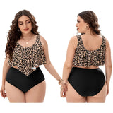 2022  Women Push Up Bikinis Set Swimwear Plus Size High Waist Swimsuit Larges Big Plussize Swimming Suits Bathing Beachwear New