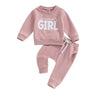 2023-07-25 Lioraitiin 0-3Y Toddler Baby Girl Fall Clothes Mama Girl Pullover Sweatshirt and Jogger Pants Set Outfits Tracksuit