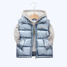 2023 Autumn Children Warm Thicken Vest Baby Cotton Waistcoat Kids Outerwear Coat Children Clothing Boys Girls Brand Jackets Vest