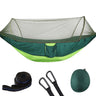 2023 Camping Hammock with Mosquito Net Pop-Up Light Portable Outdoor Parachute Hammocks Swing Sleeping Hammock Camping Stuff