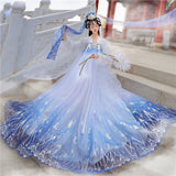 2023 Carol Star Sequins Gradient Shimmering Women Gown Set Traditional Chinese Dress Hanfu Prom Formal Birthday Christmas Gift