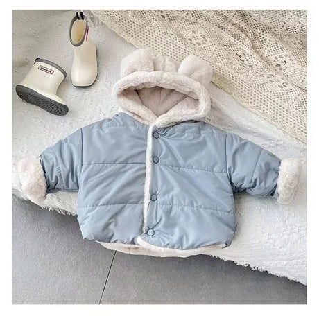 2023 Children Kids Jackets for Girls Coat Winter Boy Girl Hoodies Clothes Newborn Baby Outwear Outfits Toddler Kid Clothing 0-7Y