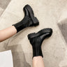 2023 Fashion Platform Women Combat Winter Heels Quality Long Thigh High Botas Zipper Knee High Boots for Girls Mujer 40