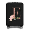 2023 Fashion Rose Gold 26 Letters Luggage Cover Protective Suitcase Case Trolley Travel Essentials Dust Covers for 18-32 Inch