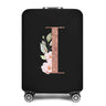 2023 Fashion Rose Gold 26 Letters Luggage Cover Protective Suitcase Case Trolley Travel Essentials Dust Covers for 18-32 Inch