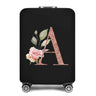 2023 Fashion Rose Gold 26 Letters Luggage Cover Protective Suitcase Case Trolley Travel Essentials Dust Covers for 18-32 Inch