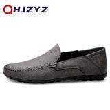 2023 Genuine Leather Mens Loafers Moccasins Shoes Designer Men Casual Handmade Formal Slip on Male Boat Shoes Zapatillas Hombre