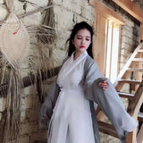 2023 Hanfu Coat Chinese Style Traditional Daily Hanfu Pure Han Tang Ancient Women Chiffon Cardigan Chinese Clothes for Women