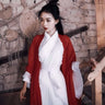 2023 Hanfu Coat Chinese Style Traditional Daily Hanfu Pure Han Tang Ancient Women Chiffon Cardigan Chinese Clothes for Women