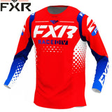 2023 Men's Downhill Jerseys short FXR Mountain Bike MTB Shirts Offroad DH Motorcycle Jersey Motocross Sportwear Racing Bike