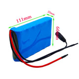 2023 New 24V 6Ah 25.2V 6S1P 18650 Li-Ion Battery Pack for Electric Motor Bicycle E-Bike Scooter Toys Drill with BMS