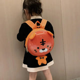 2023 New Cartoon Cute Kids Backpack Eggshell Bag Kindergarten Schoolbag Male and Female Baby Backpack