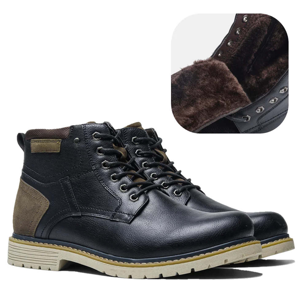 2023 New Men's Winter Shoes Warm Comfortable Non-Slip Men Winter Boots