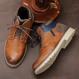 2023 New Men's Winter Shoes Warm Comfortable Non-Slip Men Winter Boots