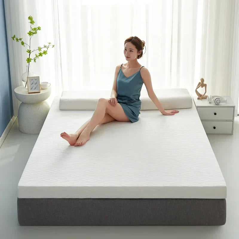 2023 New (Removable and Washable) Memory Sponge Mattress Household Student Dormitory Soft Mattress Single Twin Tatami Mat