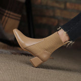 2023 New Retro Autumn Women’s Shoes Ankle Boots for Girls Fashion Platform Shoes Thick Heels Casual Office Winter Size 35-43