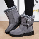 2023 New Winter Boots for Women Warm Short Plush Snow Boots Woman‘s Platform Ankle Boots Warm Cotton Ladies Shoes Large Size